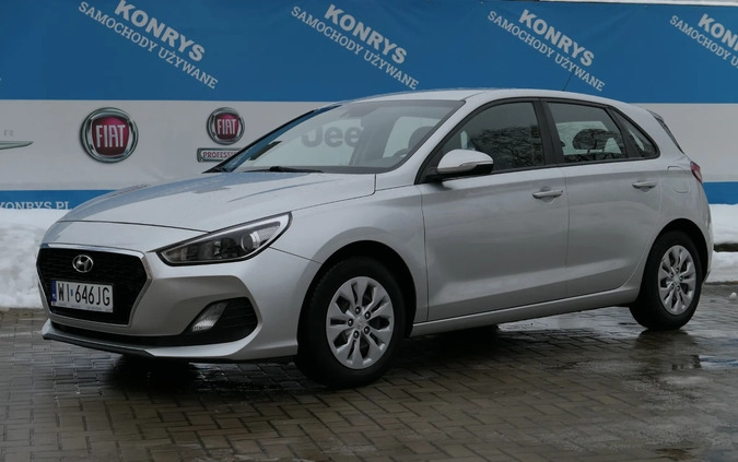 Hyundai I30 cena 53900 przebieg: 108000, rok produkcji 2019 z Trzcianka małe 106
